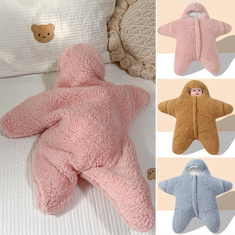 Cozy Starfish Sleeping Bag – Keeps Baby Stylish and Comfortable - Goldie+Pearl Baby
